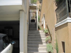 The entrance to the Wonderland house, taken during my visit to the house in 2009.