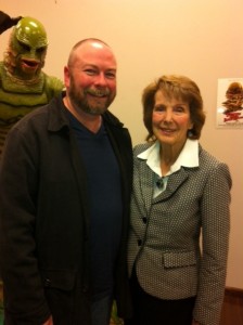 Julie and I at a book signing, Oct. 2013