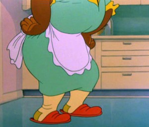 Tom and Jerry's original "Mammy Two Shoes"